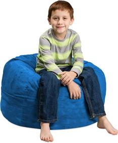img 3 attached to 🪑 Bean Bag Chair for Kids - Chill Sack - Home Store