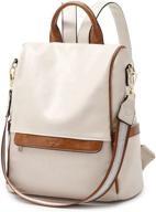 🎒 opage backpack: vibrant convertible multipurpose women's handbags & wallets, stylish fashion backpacks logo