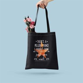 img 1 attached to 🎁 Discover the Perfect Alexander Hamilton Gift: A Million Things I Haven't Done But Just You Wait Hamilton Bag (TGbl)