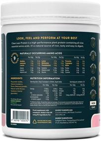 img 3 attached to Wild Strawberry Clean Lean Protein by Nuzest - Premium Vegan Protein Powder with European Golden Pea Protein - Dairy Free, Gluten Free, GMO Free - Naturally Sweetened - 20 SRV, 17.6 oz