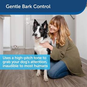 img 2 attached to PetSafe Indoor Ultrasonic Dog Bark Control System - No Collar Required 🐶 - 25 ft Range - Anti-Bark Training Device - Automatic with Manual Trainer Button