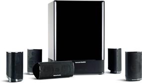 img 1 attached to 🔊 Harman Kardon HKTS-15 5.1 High-Performance Home Theater Speaker System (Black Gloss), Discontinued Model
