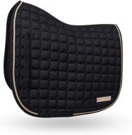 🐎 kavallerie all-purpose saddle pad: quilted anti-slip padding and breathable mesh fabric for ultimate comfort and airflow - perfect for english riding logo