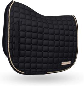 img 4 attached to 🐎 Kavallerie All-Purpose Saddle Pad: Quilted Anti-Slip Padding and Breathable Mesh Fabric for Ultimate Comfort and Airflow - Perfect for English Riding