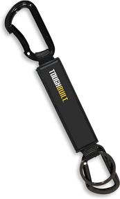 img 4 attached to 🔒 ToughBuilt Heavy-Duty Construction Clip-On Keychain/Carabiner - Durable Multi-purpose Wrap Around Belt Attachment (TB-54-K)