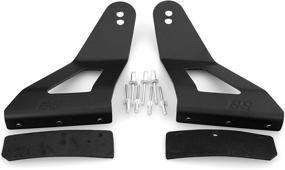 img 3 attached to GS Power LED Light Bar Brackets for 52” Curved Lightbar: Ideal Mount for Off-Road Barlight on Jeep Cherokee XJ & Comanche MJ (1984-2001, 1986-1992)