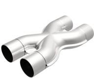 🔧 magnaflow universal tru-x stainless steel pipe 10790 - 2.25in inlet/outlet: enhanced exhaust fitment solution with lasting durability logo