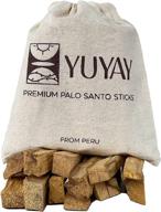 🌿 120gr (4.2oz) of authentic peru palo santo sticks - premium quality, sustainably sourced, handpicked from wild harvesting - also known as holy wood - includes 14-18 sticks логотип