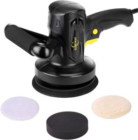 img 4 attached to 🚗 6-inch Electric Variable Speed Car Buffer Machine - CUBEWAY Buffer Polisher with Random Orbital Polisher Waxer Kit and 3 Pads for Car Detailing, Polishing, and Waxing