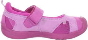 img 1 attached to Pediped Girls Minnie Glitter Regular Girls' Shoes and Athletic: Sparkle & Support for Active Girls