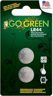 go green power lr44 battery logo
