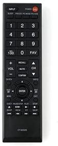 img 1 attached to 📺 Enhanced Replacement Remote Control for Toshiba 32C120U, 32L1400U, 39L22U, 50L1400U, and 50L2400U TVs