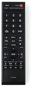 img 4 attached to 📺 Enhanced Replacement Remote Control for Toshiba 32C120U, 32L1400U, 39L22U, 50L1400U, and 50L2400U TVs