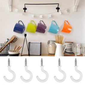 img 1 attached to 🔩 50-Piece Multi-Functional Garage Hardware Collection for Indoor and Outdoor Industrial Use