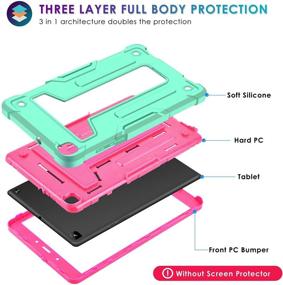 img 2 attached to Hard Case For Samsung Galaxy Tab A 8 Tablet Accessories