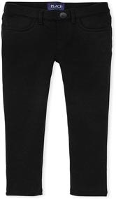 img 2 attached to 👖 Stylish Childrens Place Girls Ponte Jeggings for Fashionable Girls' Clothing