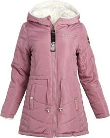 img 4 attached to BEBE SPORT Womens Winter Coat: Stylish & Functional Women's Clothing