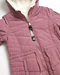 img 3 attached to BEBE SPORT Womens Winter Coat: Stylish & Functional Women's Clothing