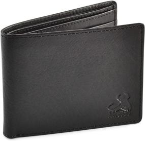 img 3 attached to Secure and Stylish: High Capacity Leather Blocking Wallet for Men