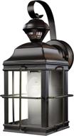 💡 heath zenith hz-4144-bk motion sensing decorative security light with dualbrite technology, 150 degree, black логотип