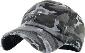 img 3 attached to 🧢 Dad Hat - Trust No One, Hustle Savage Vibe Baseball Cap: Vintage, Adjustable Cotton Style