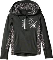 толстовка reebok для девочек active hoodie логотип