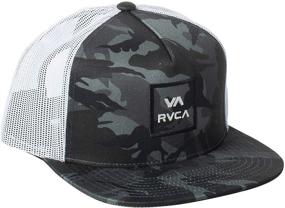 img 2 attached to 🧢 RVCA Men's Snapback Trucker Hat with Adjustable Fit