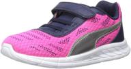 🏃 high-performance puma meteor atoll little girls' running shoes: ideal for athletic activities logo