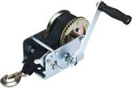 🚗 8milelake heavy duty 2500lbs hand winch: ultimate gear winch for trailer, boat, and atv logo