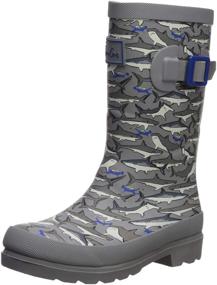 img 4 attached to Валенки и ботинки Joules Welly Scouts для мальчиков среднего размера