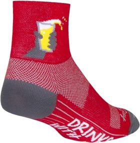 img 1 attached to Enhance Your Cycling/Running Experience with SockGuy Classic 3in Chickenbutt Socks!