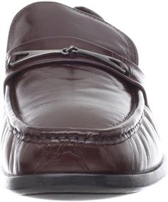 img 3 attached to 👞 Bold and Luxurious: Florsheim Bastille Bit Loafer in Burgundy