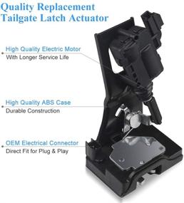 img 2 attached to 🔒 WMPHE Rear Hatch Trunk Door Latch Tailgate Lock Motor: Compatible with Ford Escape, Mercury Mariner, Mazda Tribute - 2009-2012 Models, 937-663 9L8Z-7843150-B