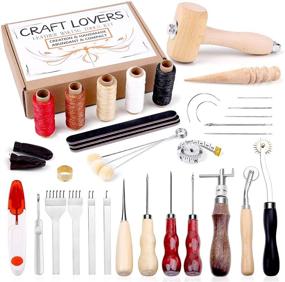 img 4 attached to 🔧 The Complete Leather Working Kit: Tools, Supplies & Instructions for Crafting High-Quality Leather Goods