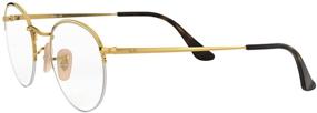 img 2 attached to Ray Ban Unisex RX3947V Eyeglasses Gold