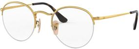 img 3 attached to Ray Ban Unisex RX3947V Eyeglasses Gold