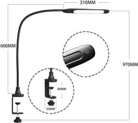 img 3 attached to Flexible Gooseneck Adjustable Architect Workbench Lighting & Ceiling Fans