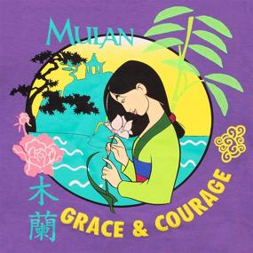 img 1 attached to Disney Girls T Shirt Mulan Purple