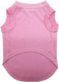 img 2 attached to 🎀 Cute and Comfortable: Petitebella Light Pink Puppy Dog Shirt for Your Precious Pooch