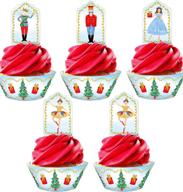 nutcracker cupcake kit wrappers decorations logo
