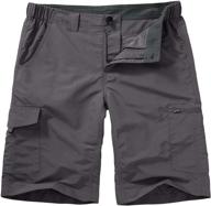 🩳 jessie kidden men's outdoor cargo shorts: lightweight, quick dry, water resistant - perfect for fishing and hiking! логотип