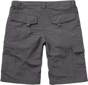 img 3 attached to 🩳 Jessie Kidden Men's Outdoor Cargo Shorts: Lightweight, Quick Dry, Water Resistant - Perfect for Fishing and Hiking!