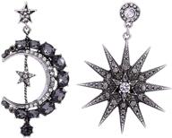 ailuor crystal earrings rhinestone jewelry logo