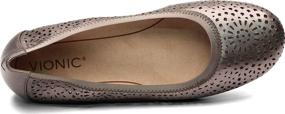 img 2 attached to Vionic Womens Spark Robyn Ballet Women's Shoes