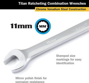 img 3 attached to Optimized Search: Titan Tools 12511 Ratcheting Wrench for Enhanced Performance