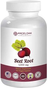 img 4 attached to 🌿 Angel Oak Nutrition Organic Beet Root Powder Capsules – High Potency 1000mg – Support High Blood Pressure, Athletic Performance, Nitric Oxide – 60 Super Healthy Beet Pills – Non GMO, Vegan Extract