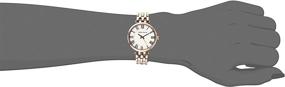 img 3 attached to 🌹 Stylish Anne Klein Women's Rose Gold-Tone Bracelet Watch - AK/3322WTRG