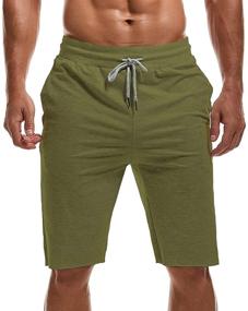 img 4 attached to AIMPACT Athletic Shorts Workout Pockets Men's Clothing