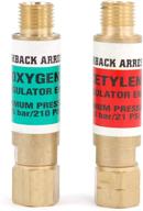 🔥 regulator end flashback arrestor set - hot max 24010 логотип