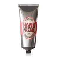 🌹 caswell-massey dr. hunter's hand creme - rose water hand cream with glycerin, shea butter & almond oil - natural soothing luxury rosewater hand lotion - 2.5 ounces, cream/pink logo